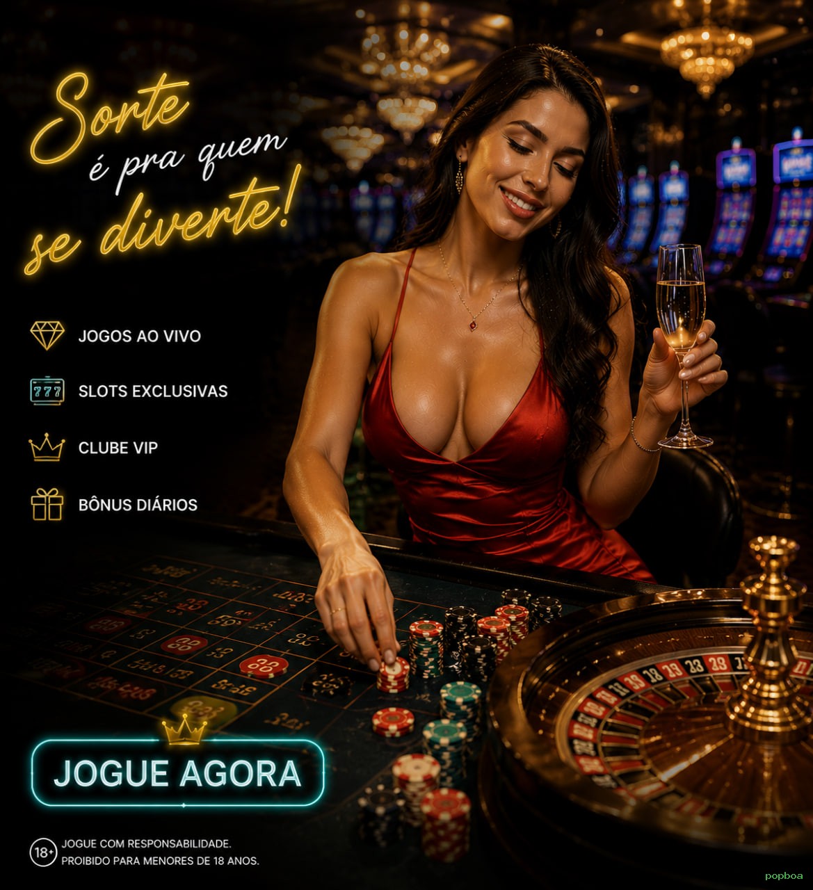 Página oficial da popboa no Facebook